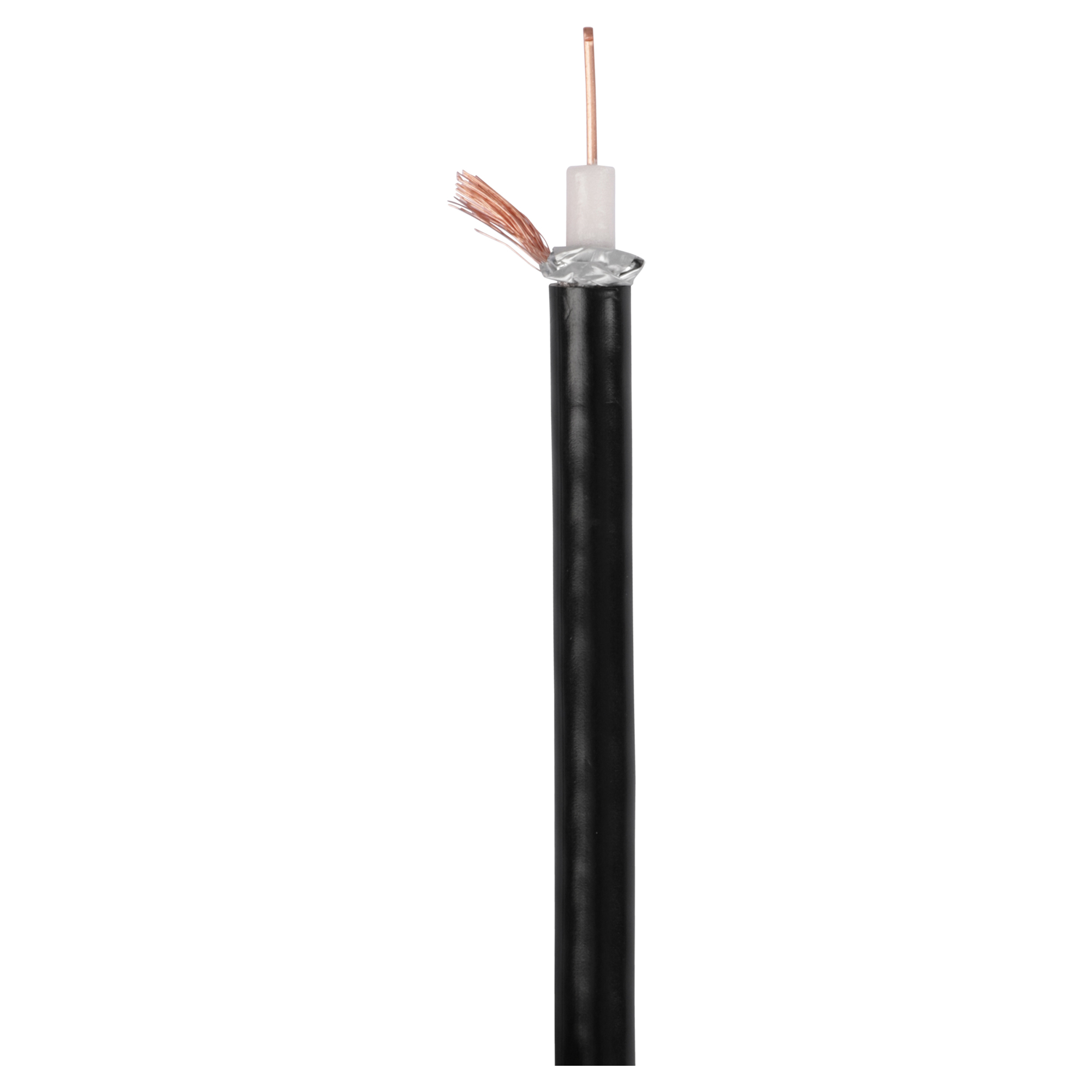 Q-LINK COAX KABEL - RG59 - SATELLIET - 20 M - ZWART