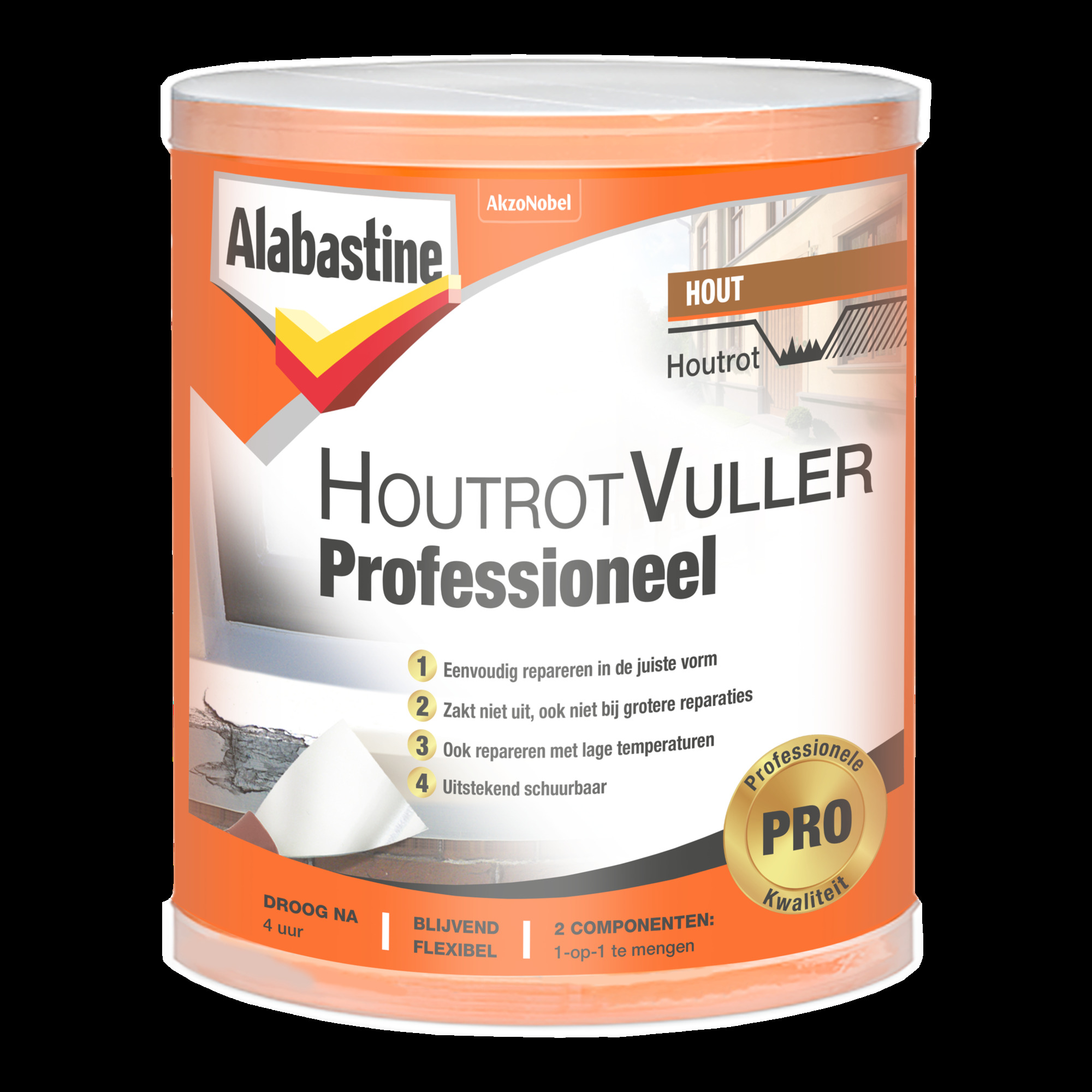 ALAB.HOUTROTVULLER PRO 330GR