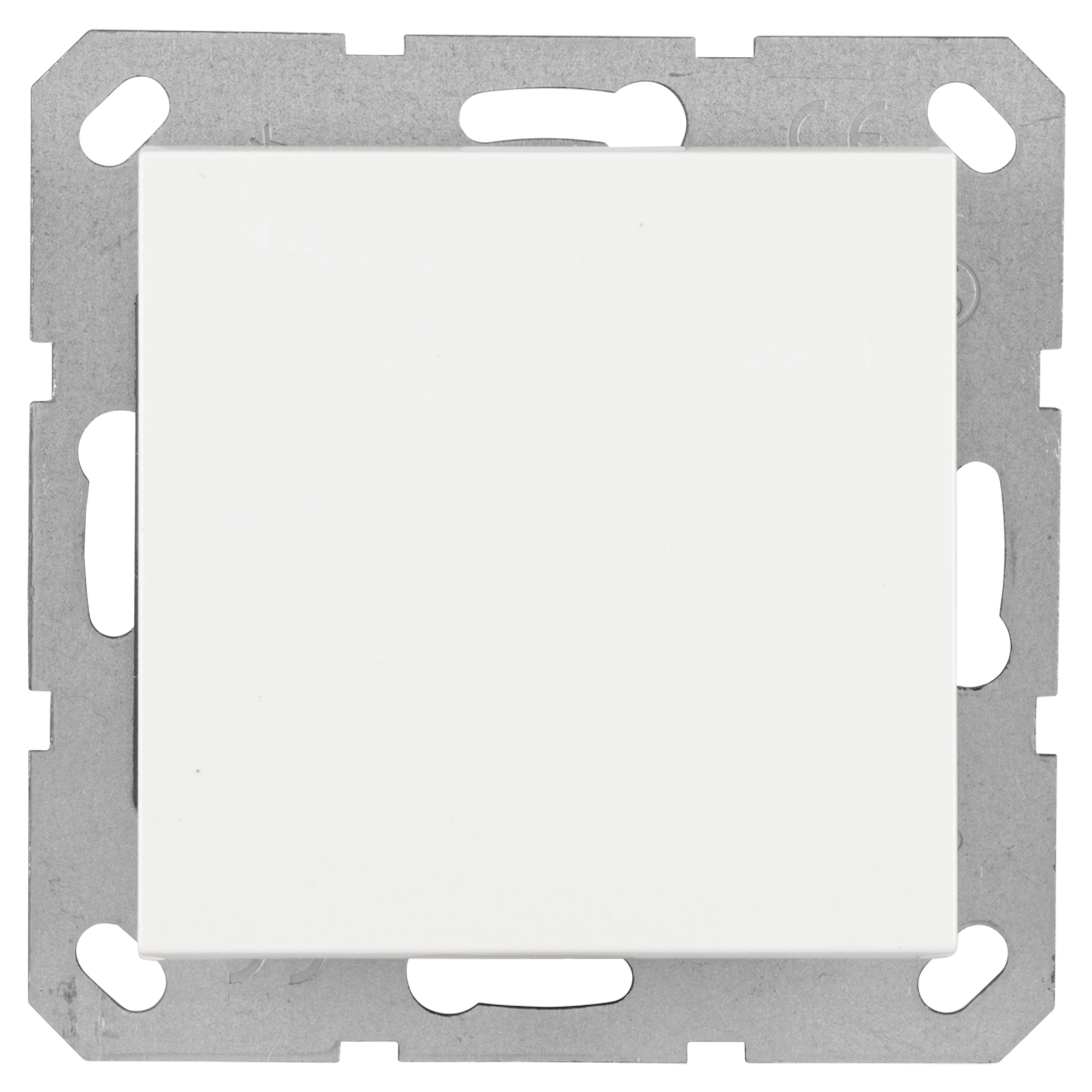 Q-LINK S-LINE SCHAKELAAR - INBOUW - KRUIS - POLARWIT