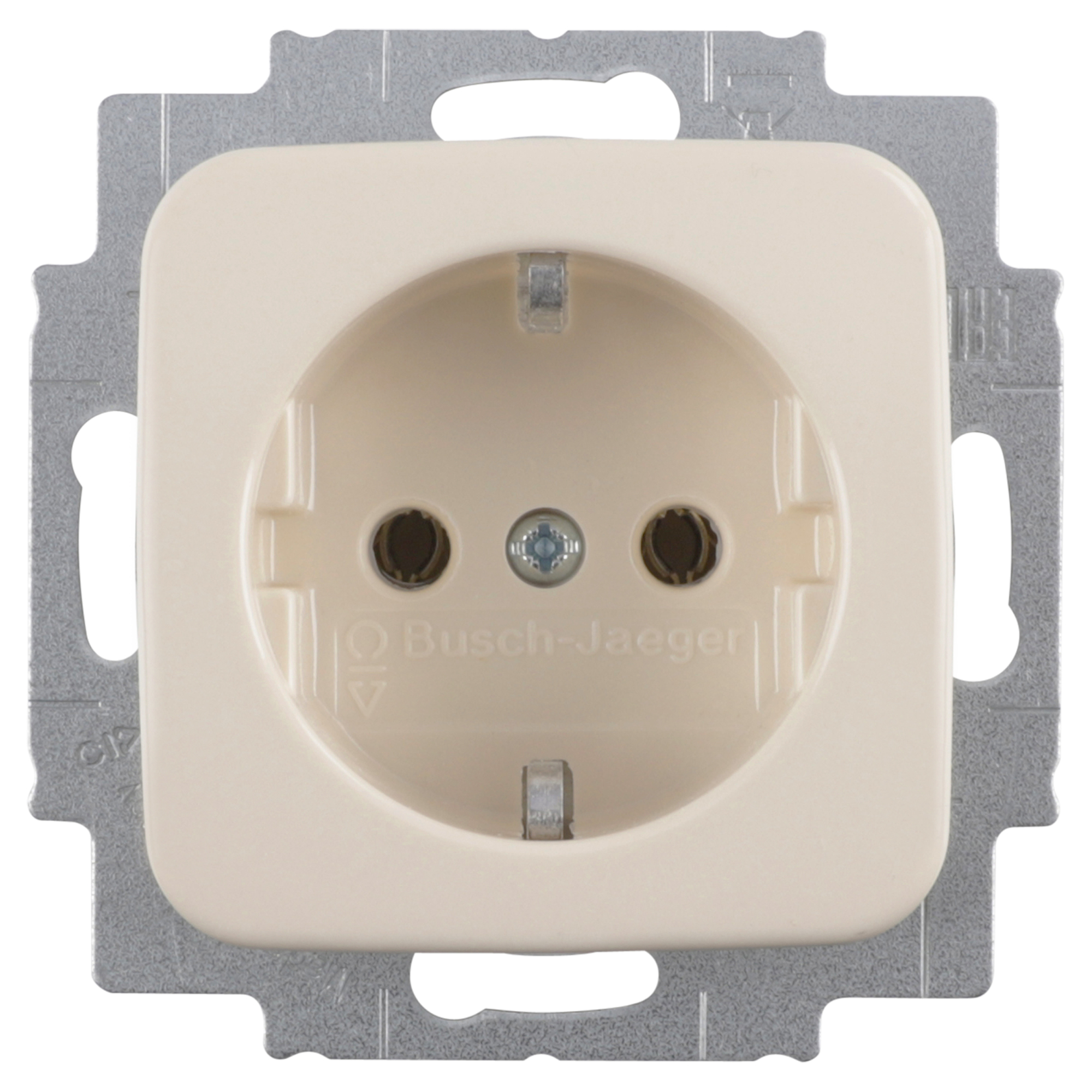 BUSCH-JAEGER SI CONTACTDOOS - INBOUW - 1-VOUDIG - RANDAARDE - CREME