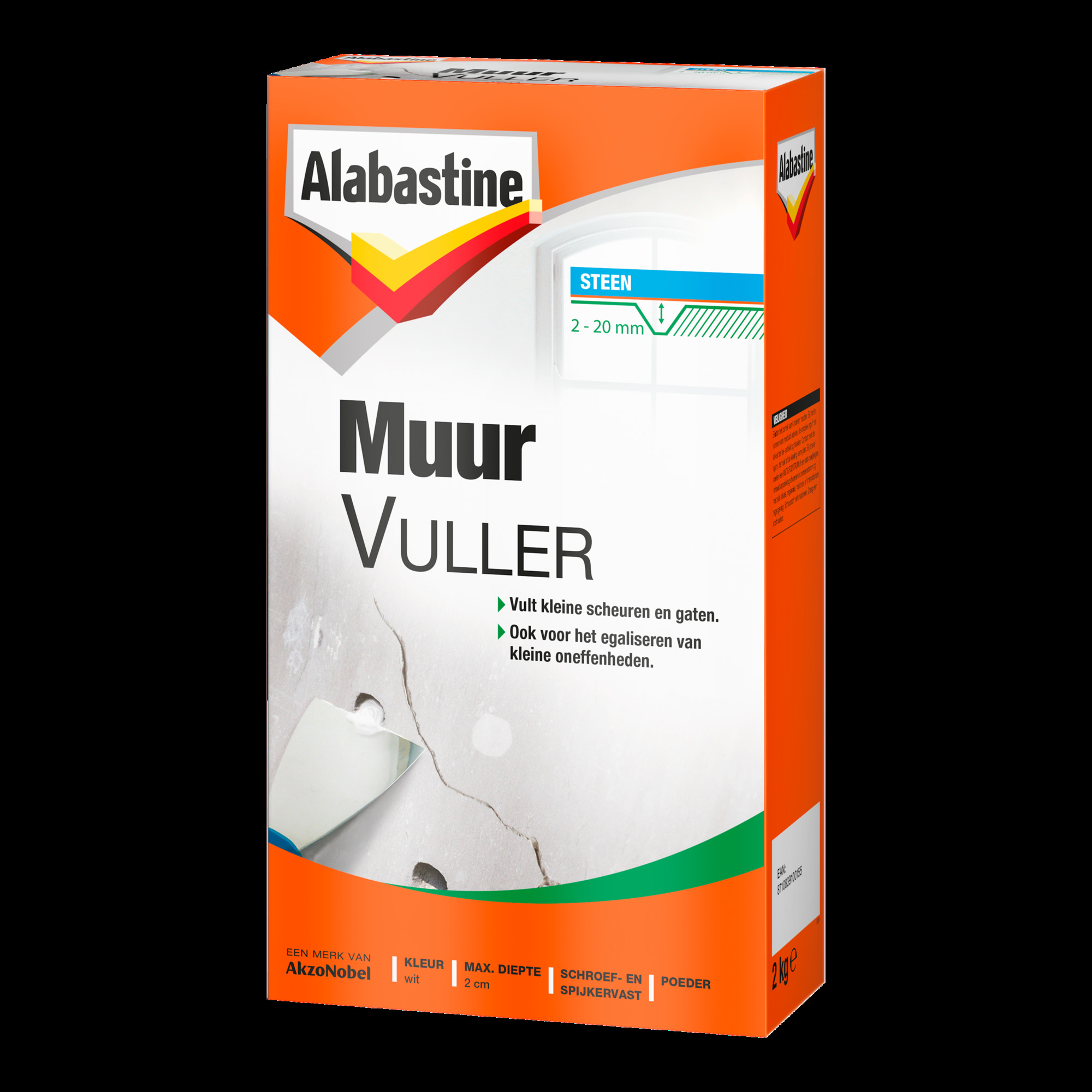ALAB. MUURVULLER 2KG