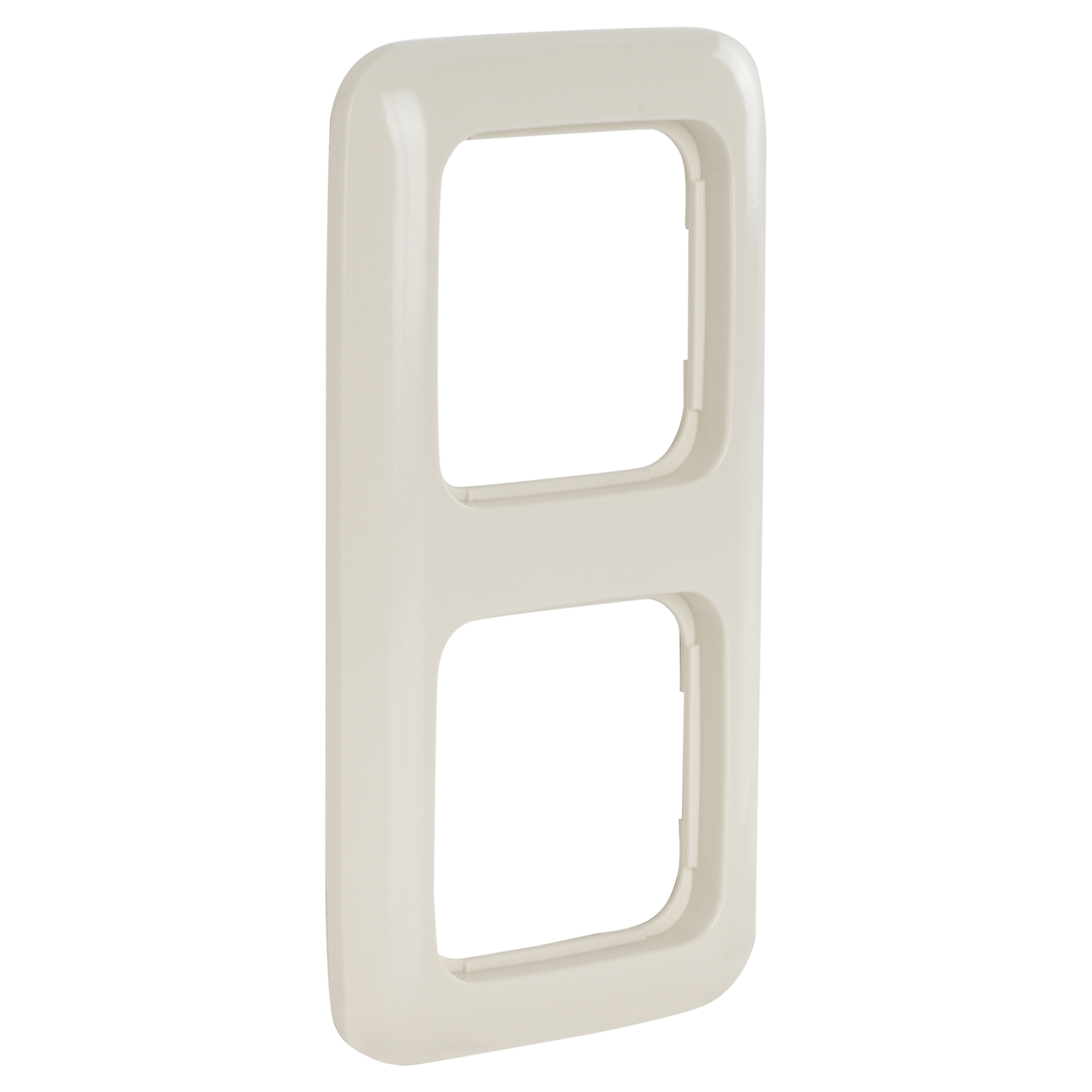 BUSCH-JAEGER SI AFDEKRAAM - INBOUW - 2-VOUDIG - CREME