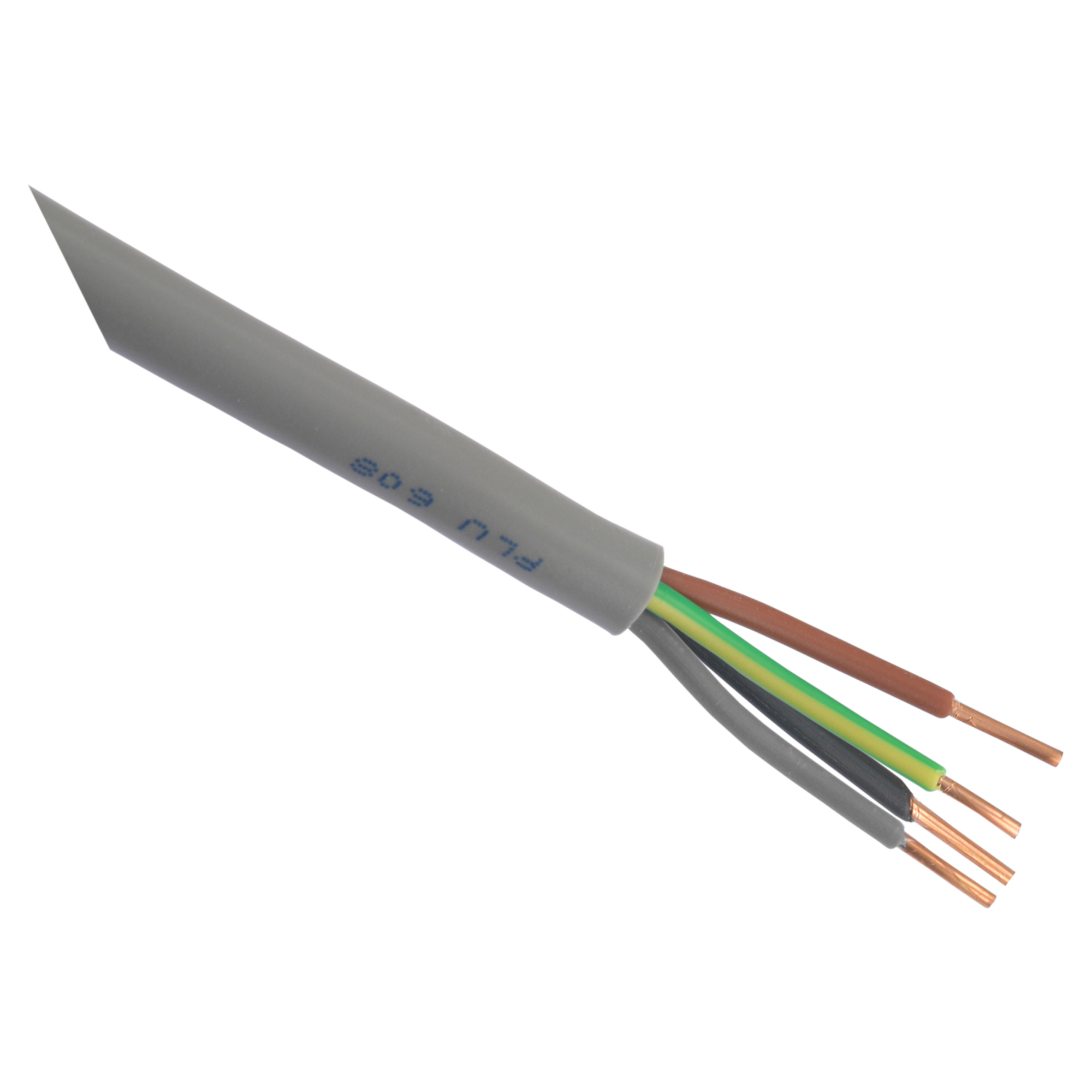 BUITENKABEL - XMVK - 4 X 2.5 MM² - GRIJS