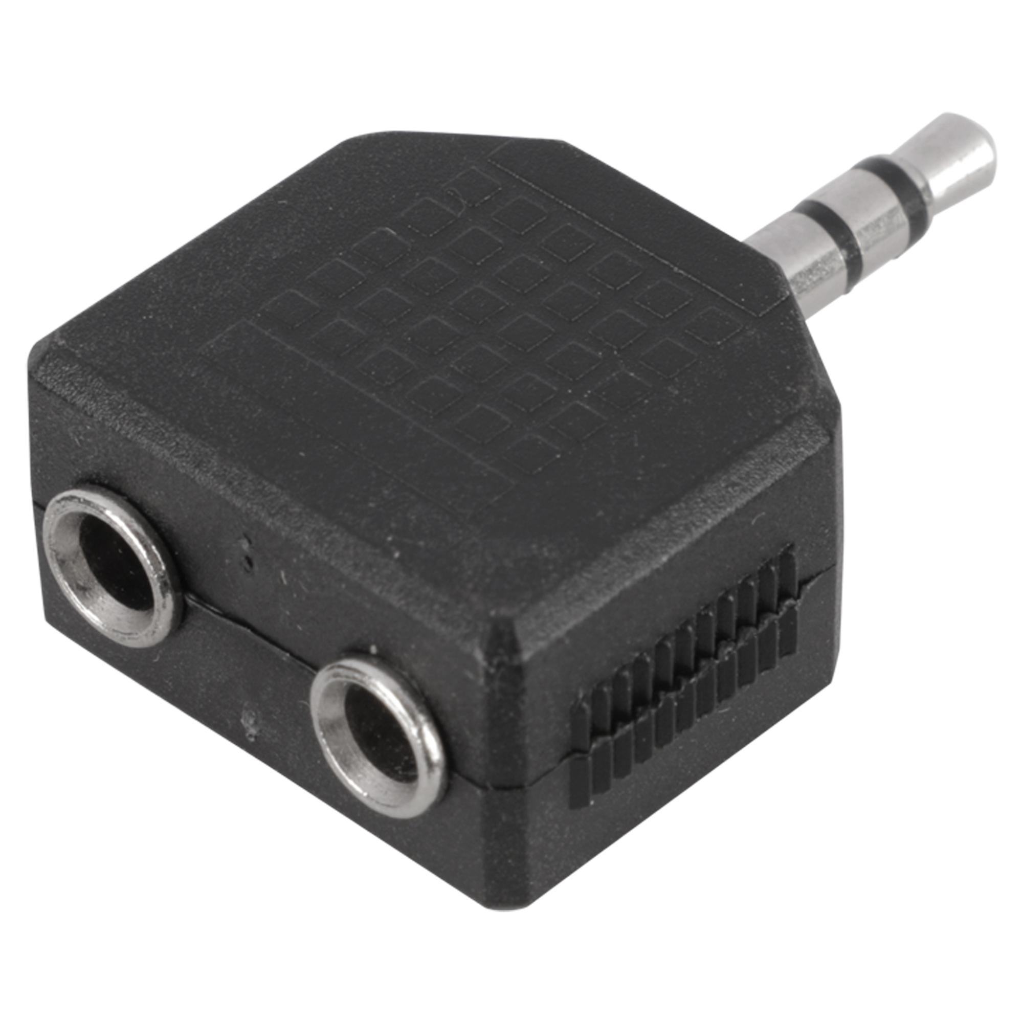 Q-LINK STEREO SPLITTER - 3.5 MM - 1 X MALE/2 X FEMALE