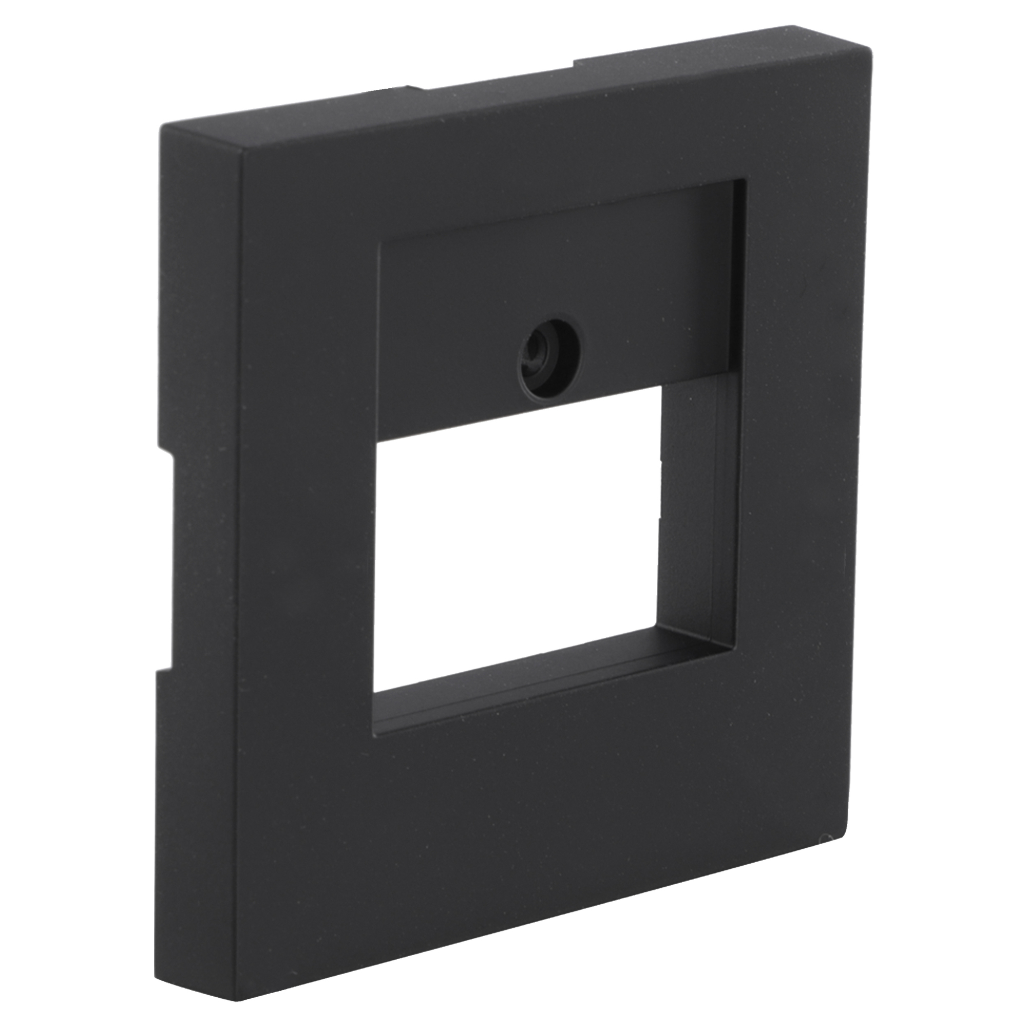 Q-LINK S-LINE AFDEKPLAAT - TAE/USB - MAT ZWART