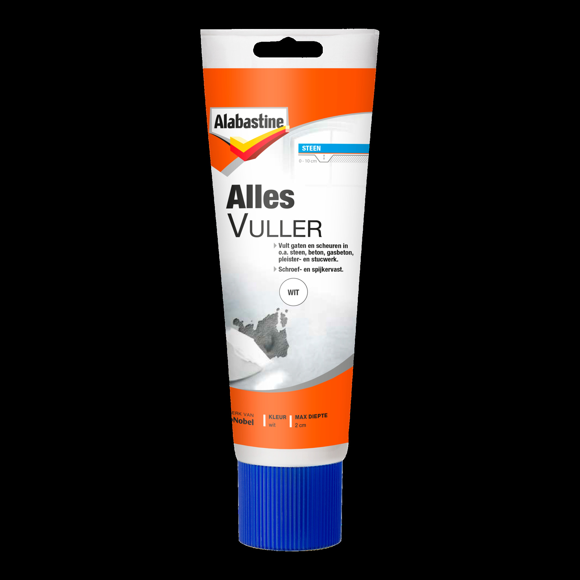 ALAB. ALLESVULLER WIT TUBE 330GR