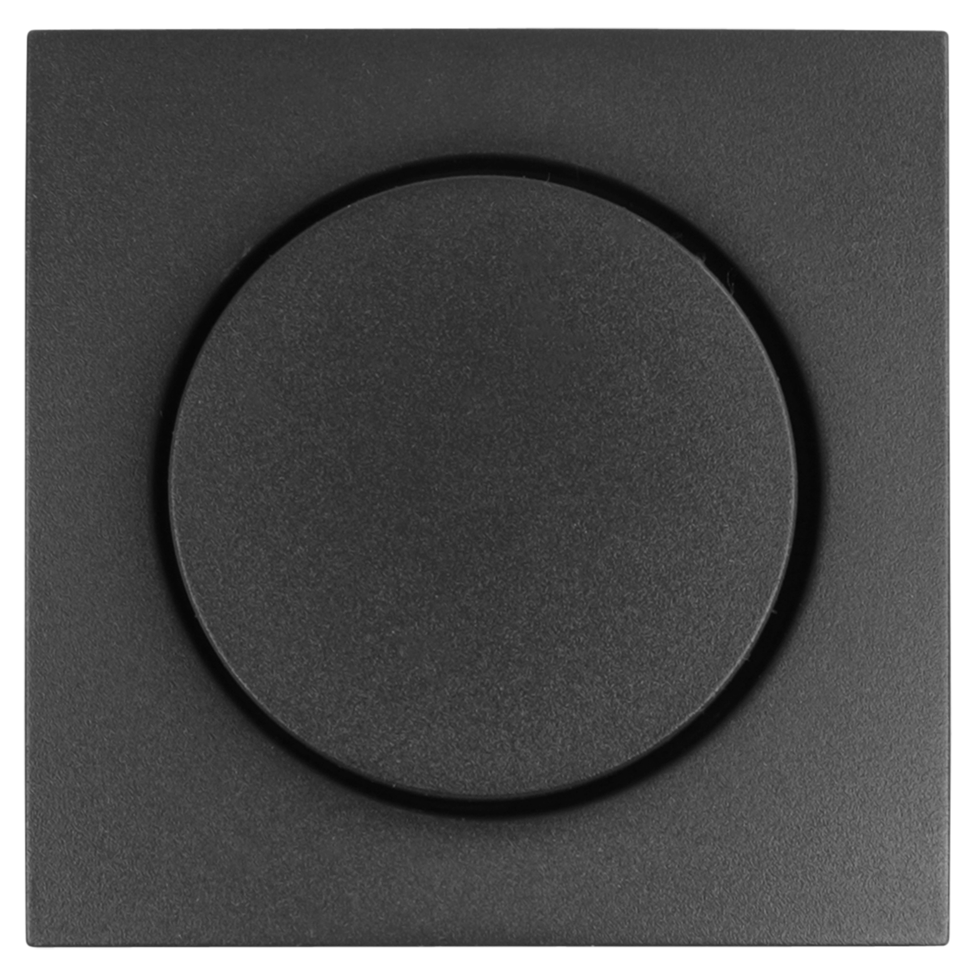 BERKER S1 CENTRAALPLAAT - MET KNOP - DIMMER - ANTRACIET