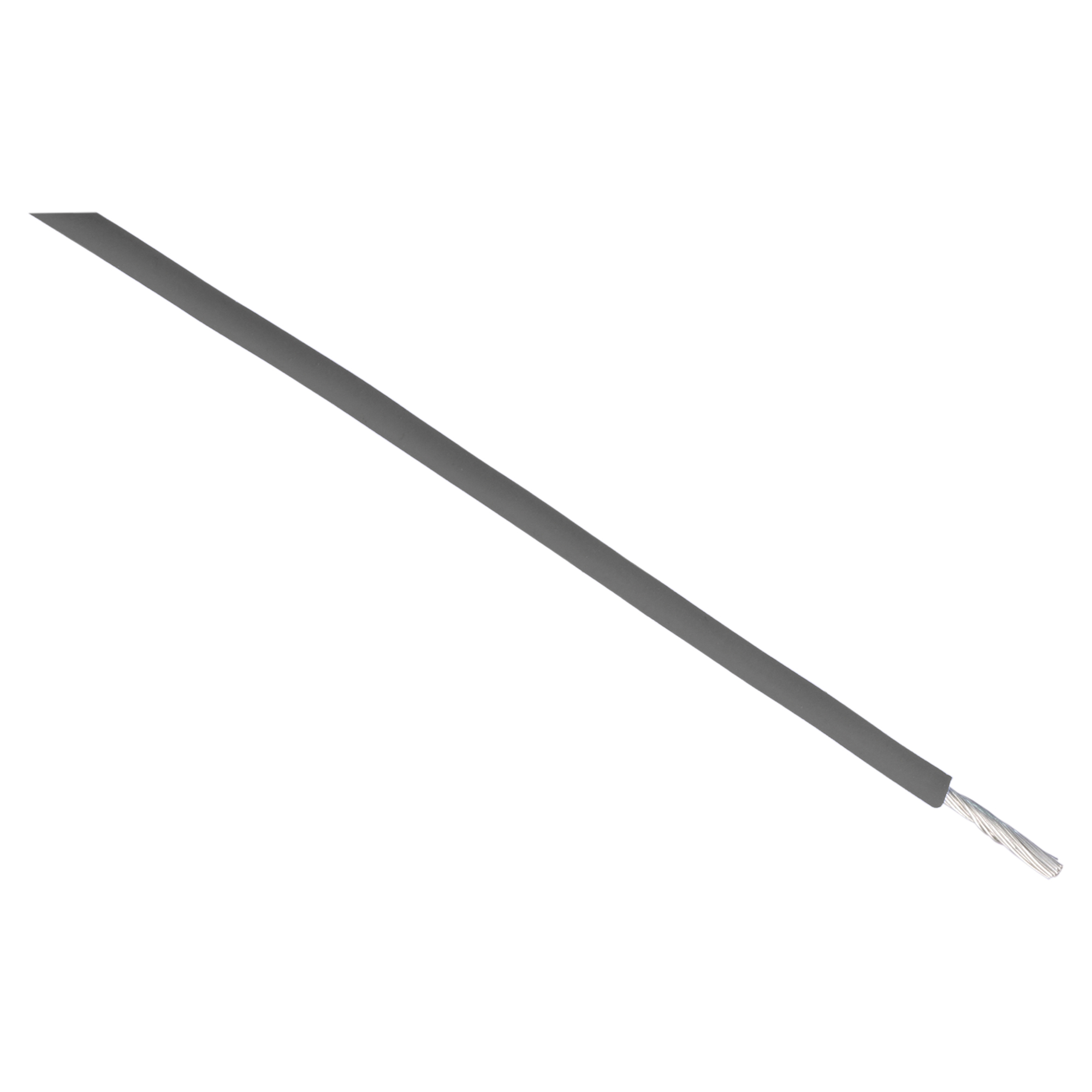 MONTAGEDRAAD - HITTEBESTENDIG TOT 180 GRADEN - 1.5 MM² - 5 M - ZWART
