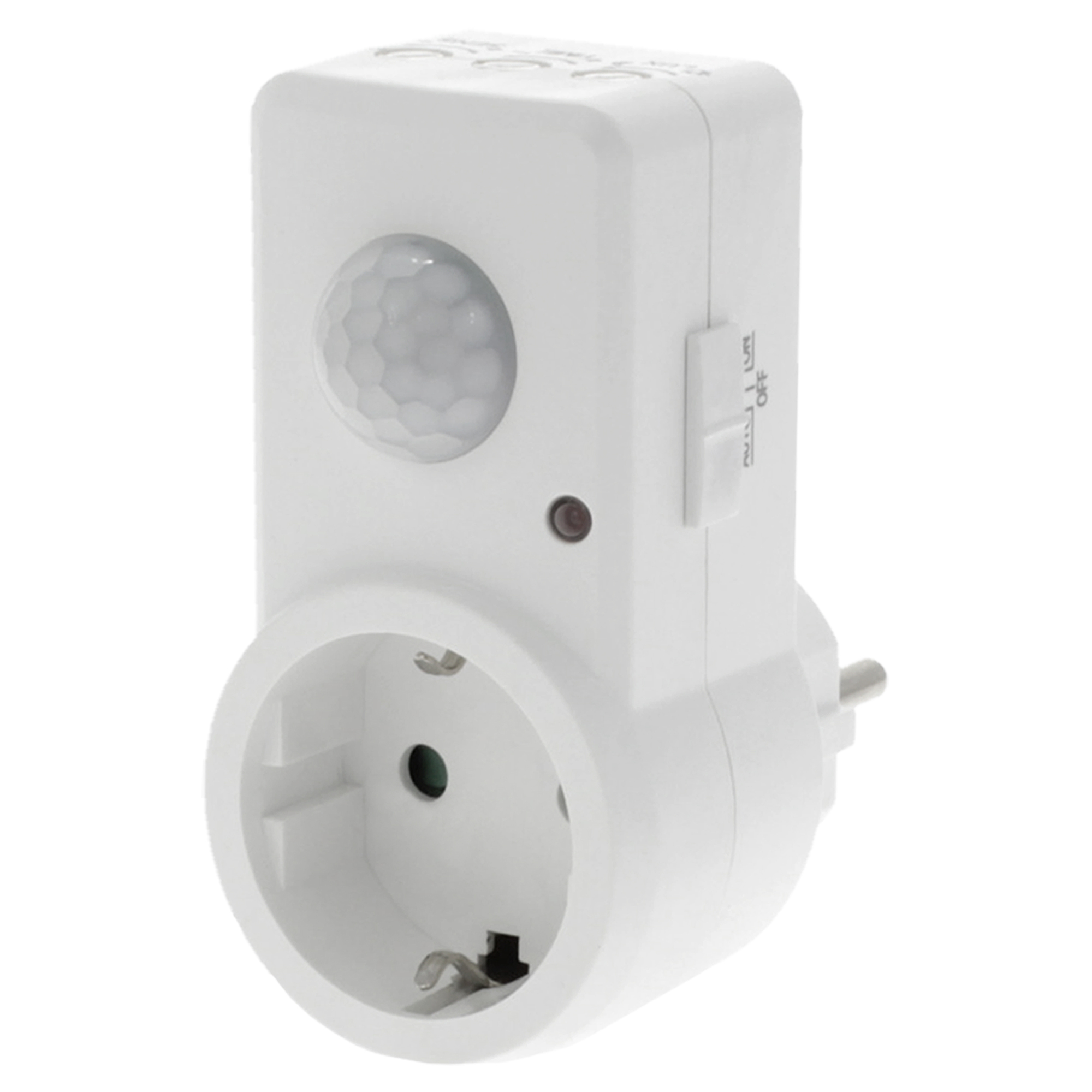 Q-LINK BEWEGINGSMELDER - PLUGIN - RANDAARDE - ST110A - WIT