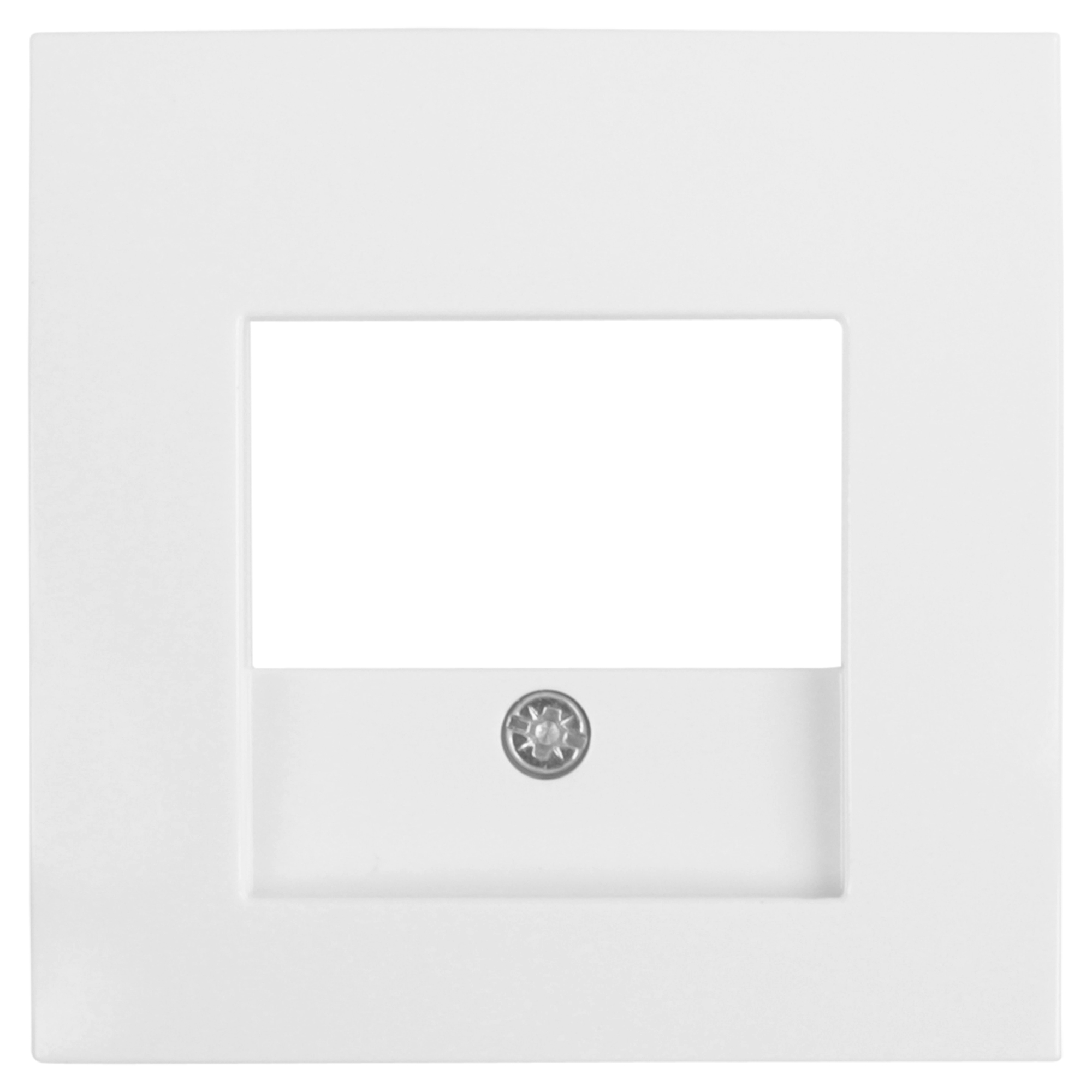 BERKER S1 AFDEKPLAAT - TAE/USB - POLARWIT
