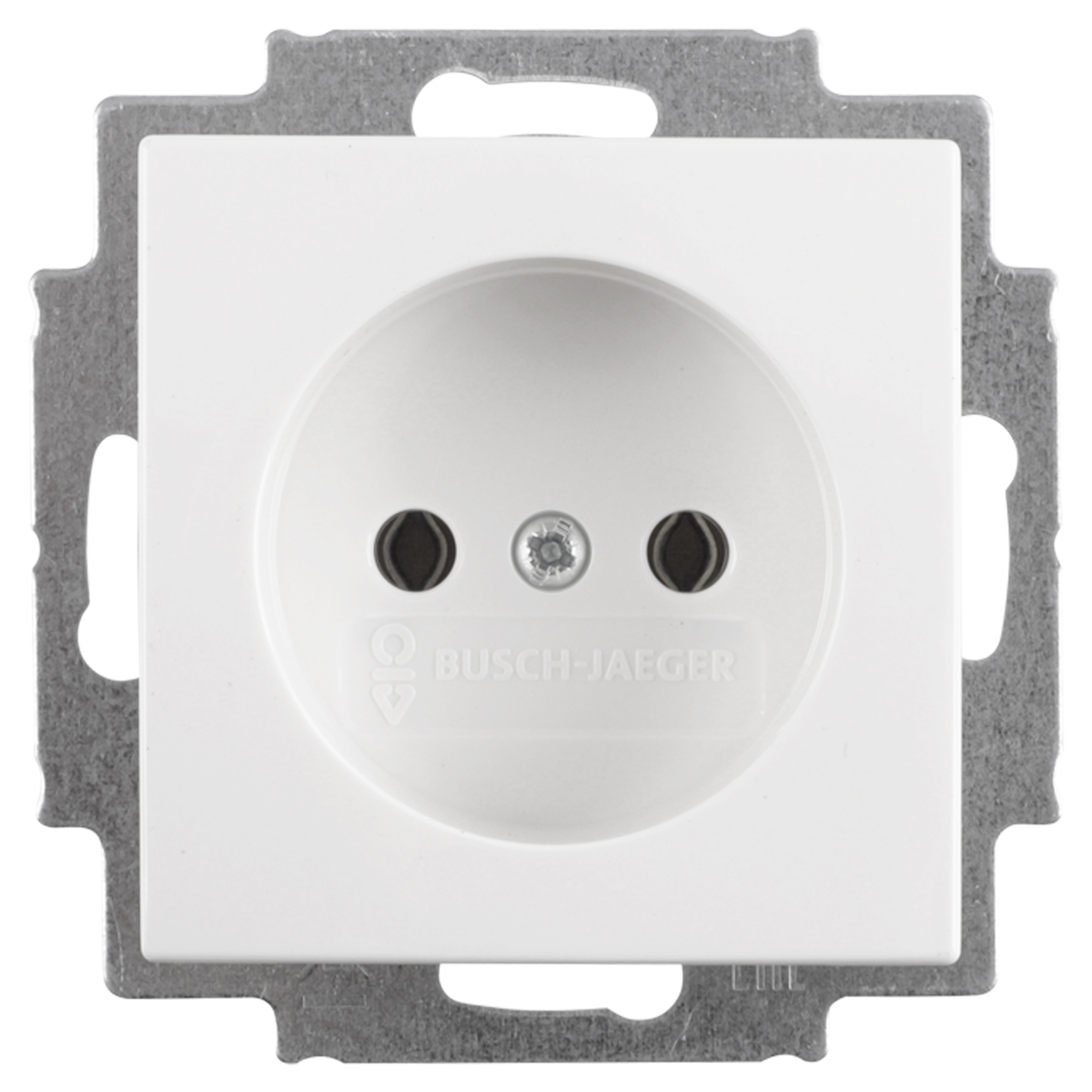 BUSCH-JAEGER BALANCE CONTACTDOOS - INBOUW - 1-VOUDIG - POLARWIT
