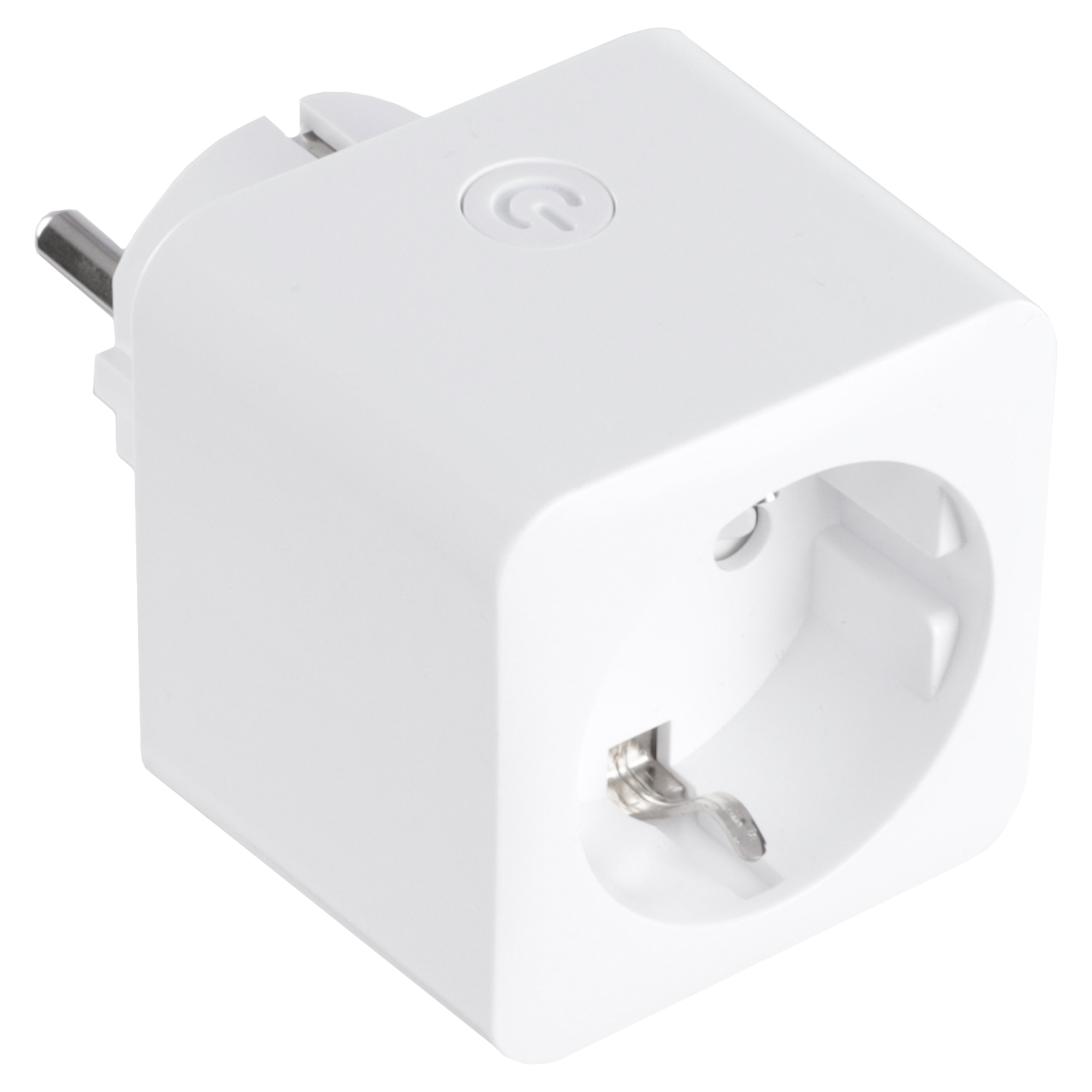 Q-LINK ADAPTERSTEKKER - RANDAARDE - WIFI METER - 16A - WIT