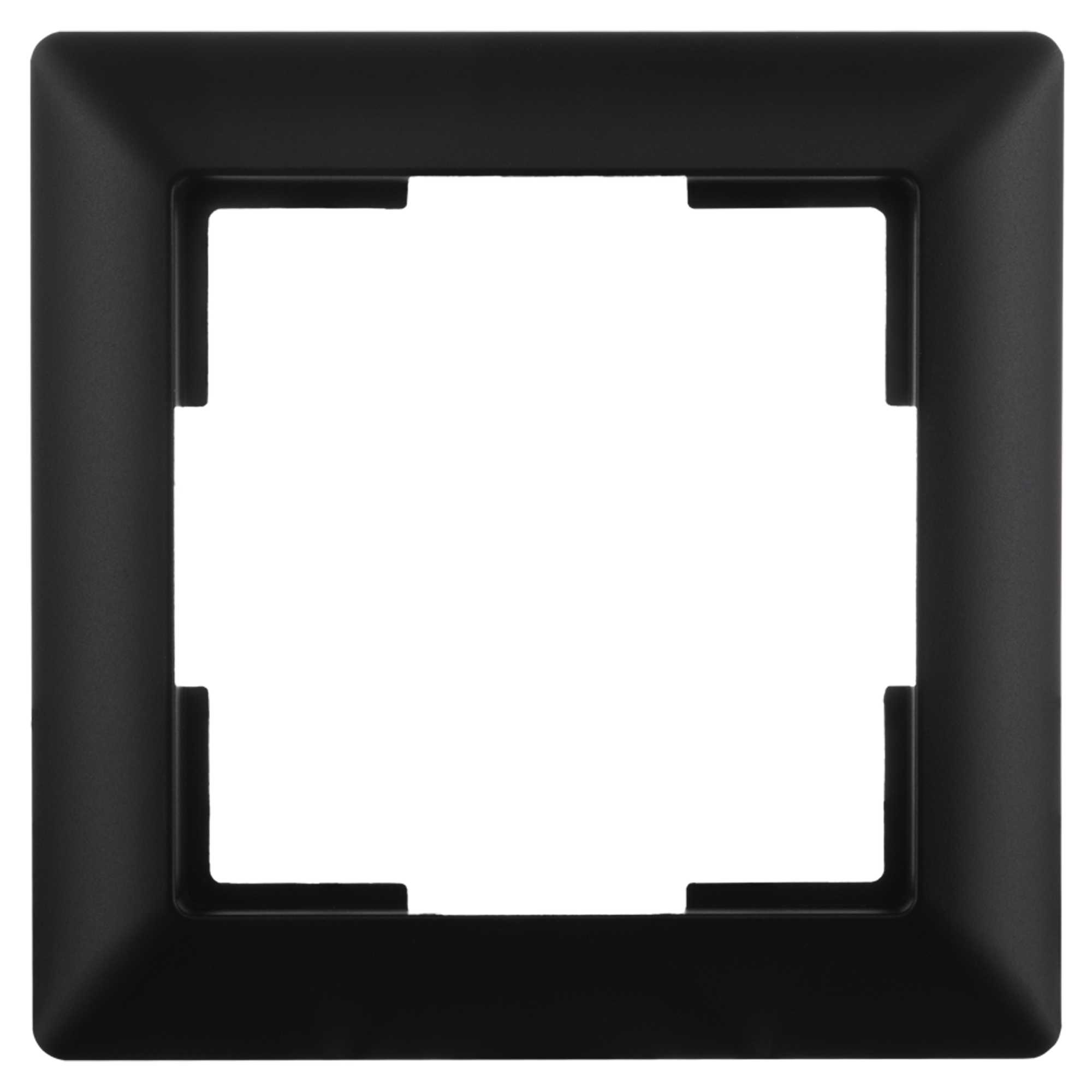 ION INDUSTRIES J1 AFDEKRAAM - 1-VOUDIG - VERTICAAL/HORIZONTAAL - MAT ZWART
