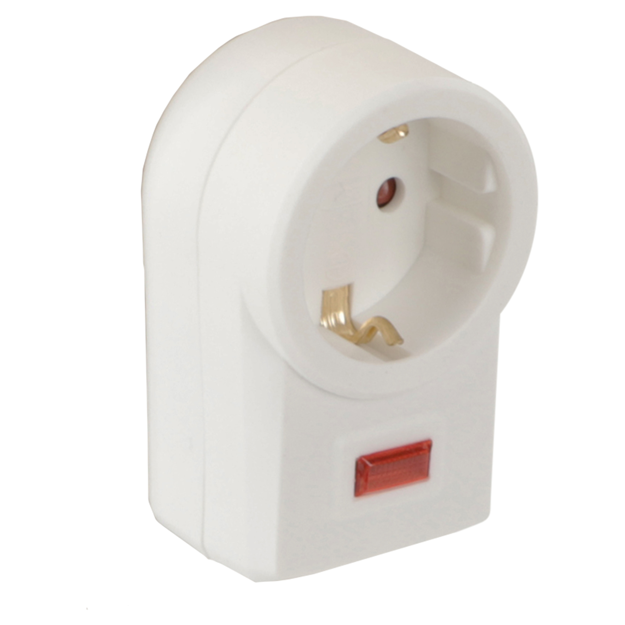 Q-LINK ADAPTER - RANDAARDE - MET OVERSPANNINGSBEVEILIGING - WIT
