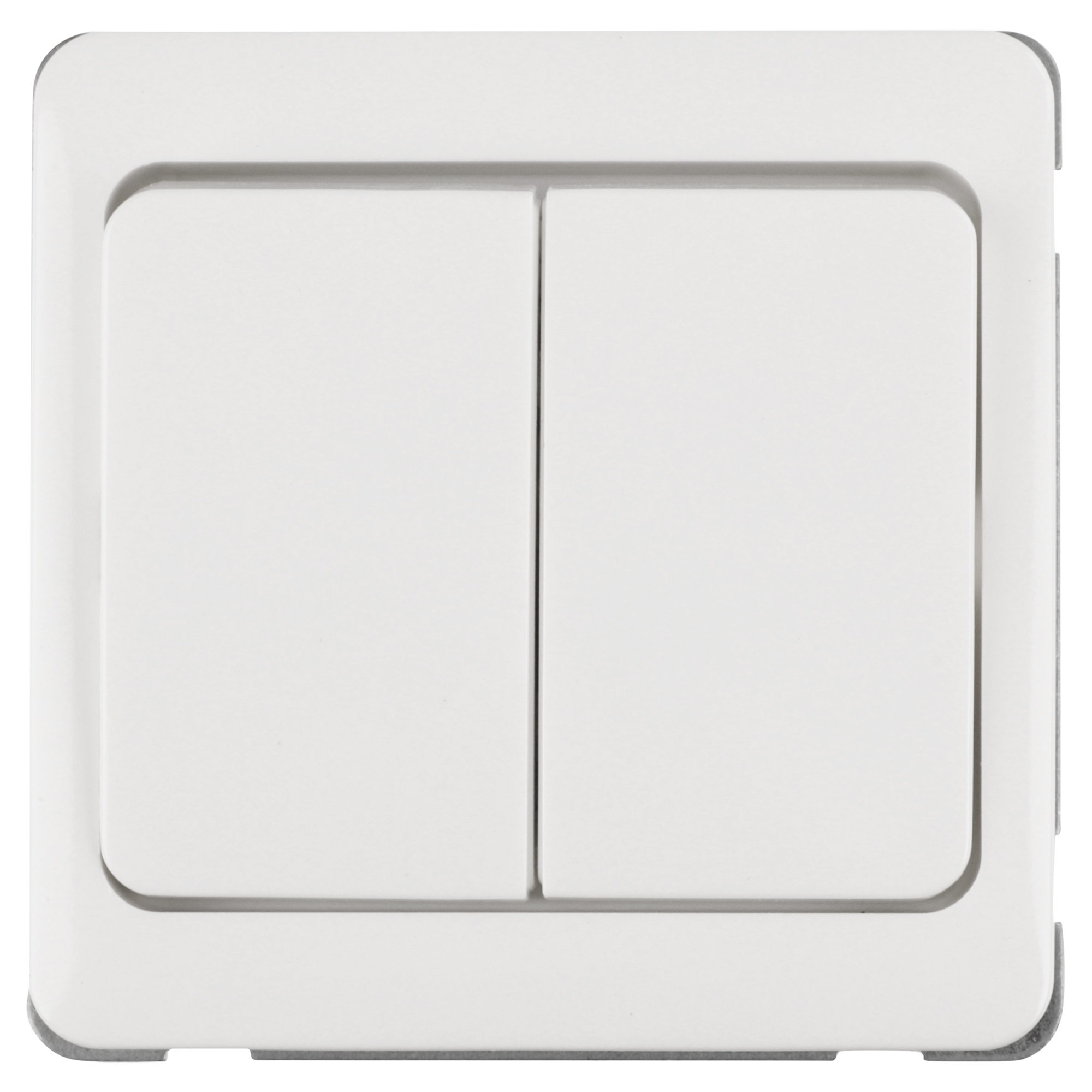 PEHA STANDARD SCHAKELAAR - INBOUW - WISSEL/WISSEL - POLARWIT