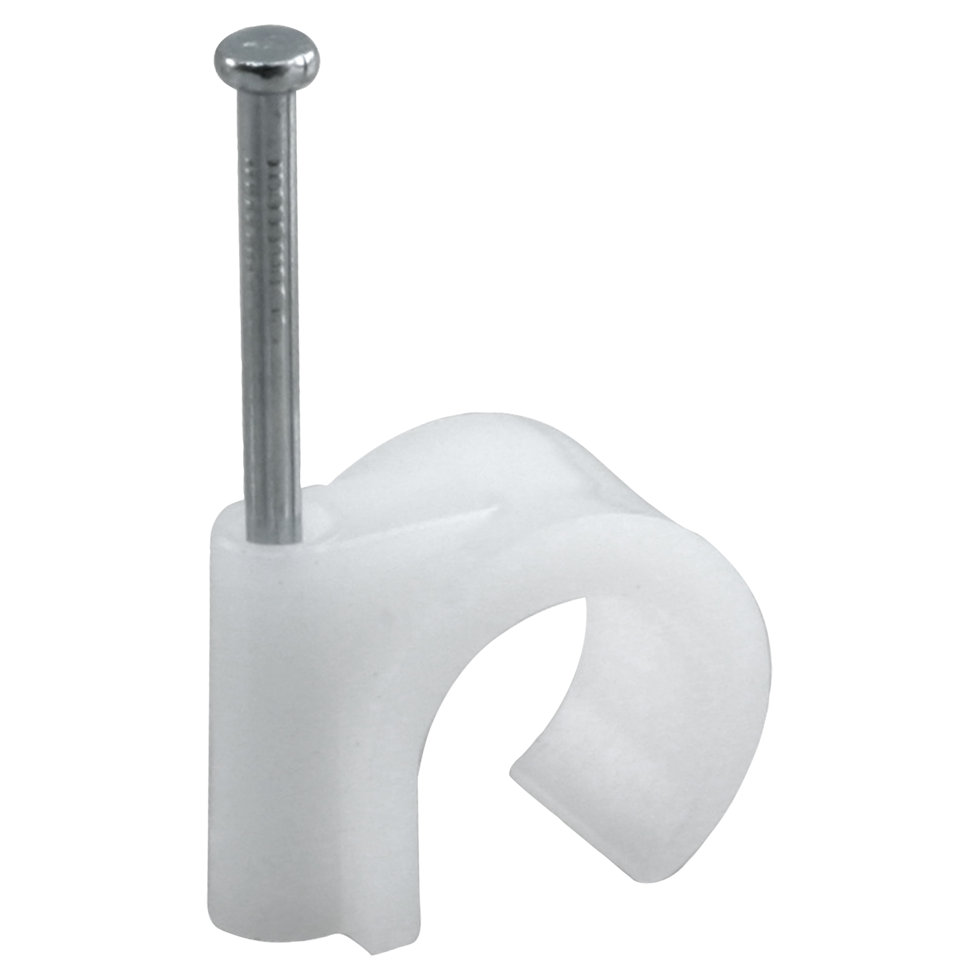 Q-LINK SPIJKERCLIP - ROND - INSTALLATIEBUIS - 16-19 MM - TRANSPARANT