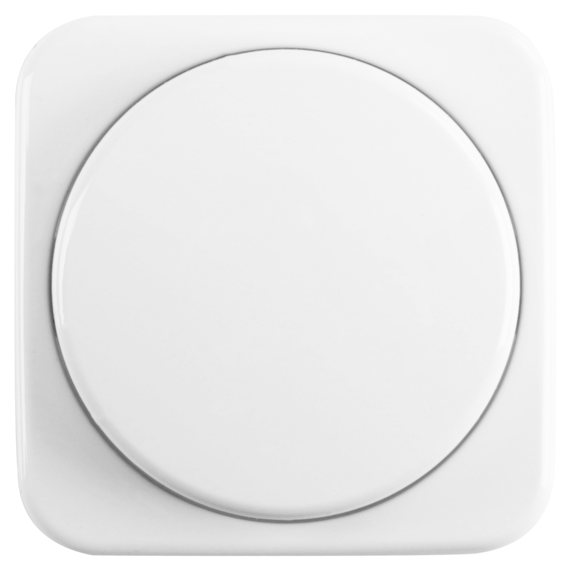 BUSCH-JAEGER REFLEX CENTRAALPLAAT - MET KNOP - TBV DIMMER - POLARWIT