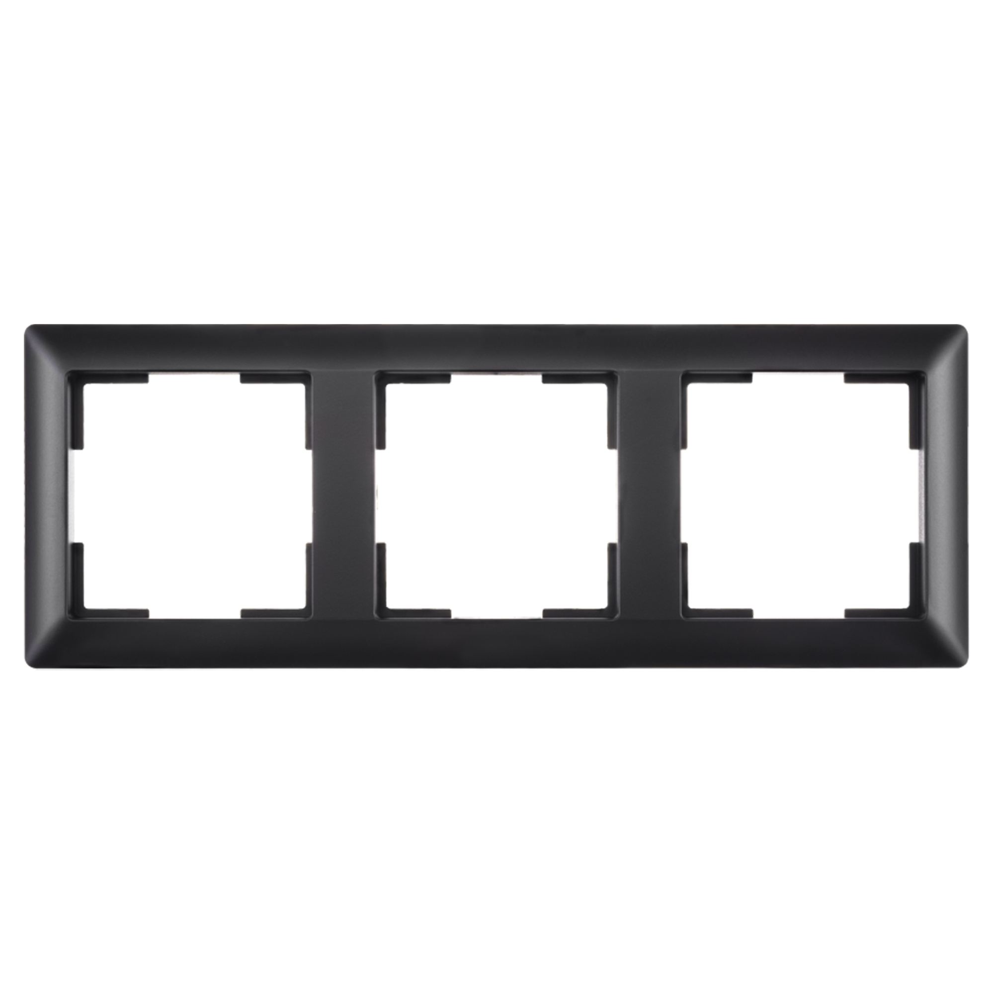 ION INDUSTRIES J1 AFDEKRAAM - 3-VOUDIG - VERTICAAL/HORIZONTAAL - MAT ZWART
