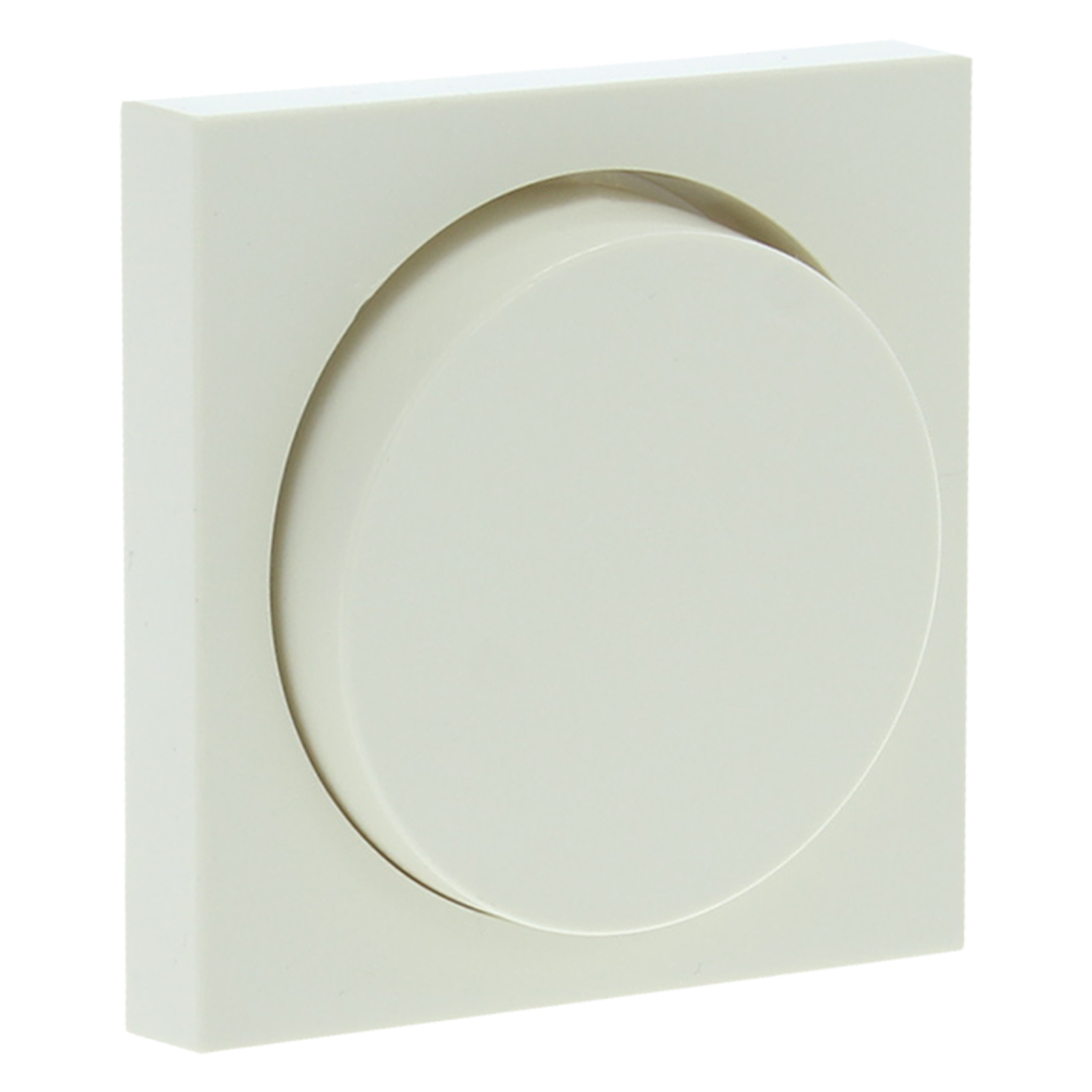 GIRA SYSTEM 55 CENTRAALPLAAT - MET KNOP - DIMMER - POLARWIT
