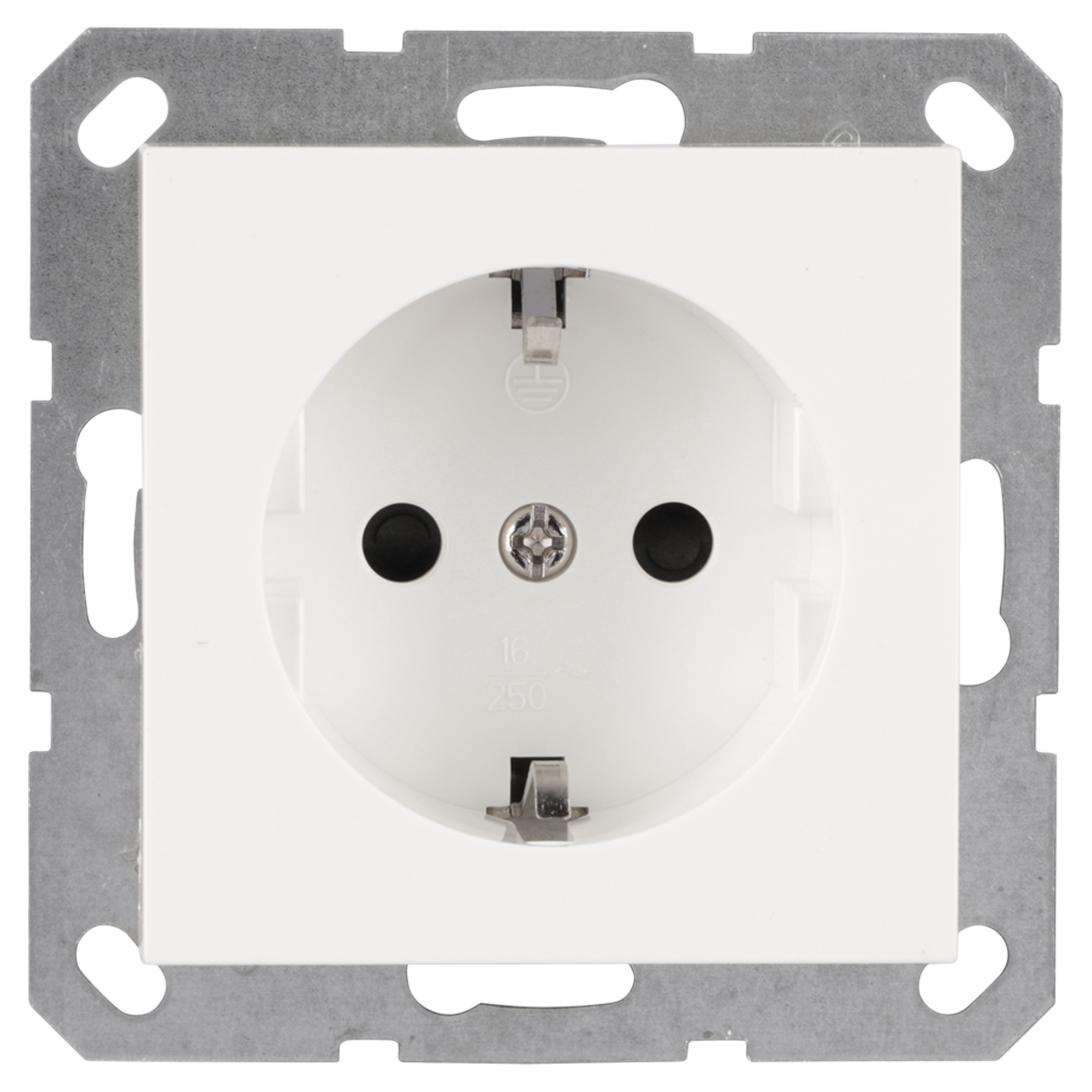 Q-LINK S-LINE CONTACTDOOS - INBOUW - 1-VOUDIG - RANDAARDE - POLARWIT