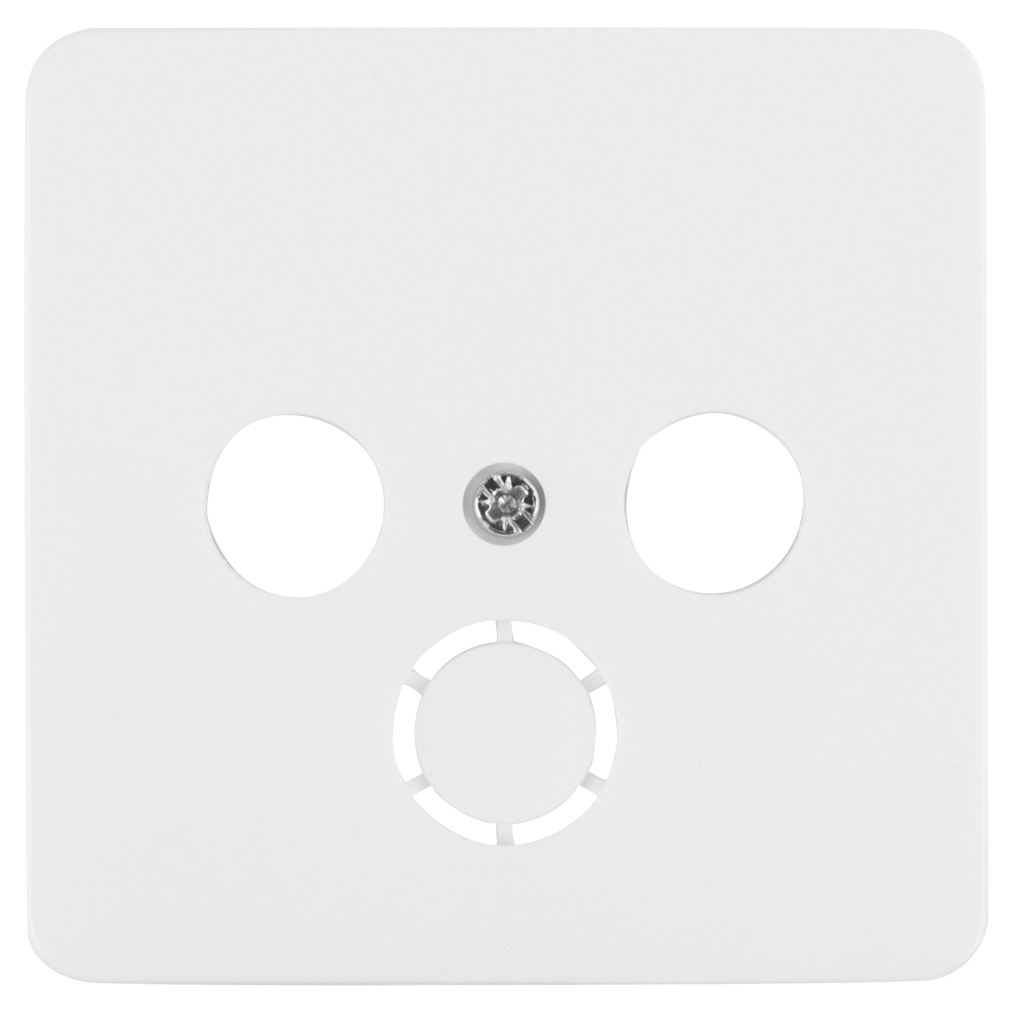 PEHA STANDARD CENTRAALPLAAT - RADIO/TV - POLARWIT
