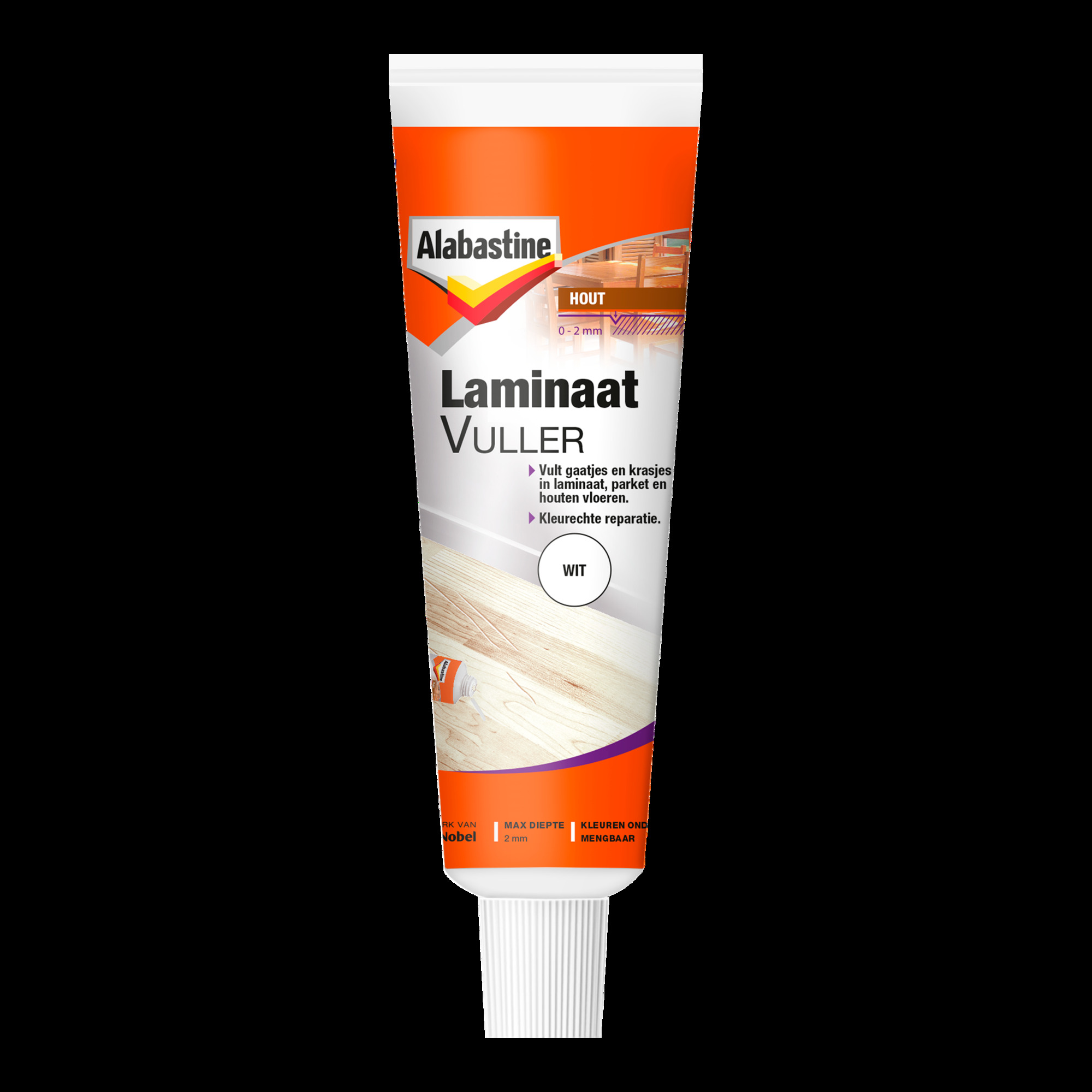 ALAB. LAMINAATVULLER WIT TUBE 50ML