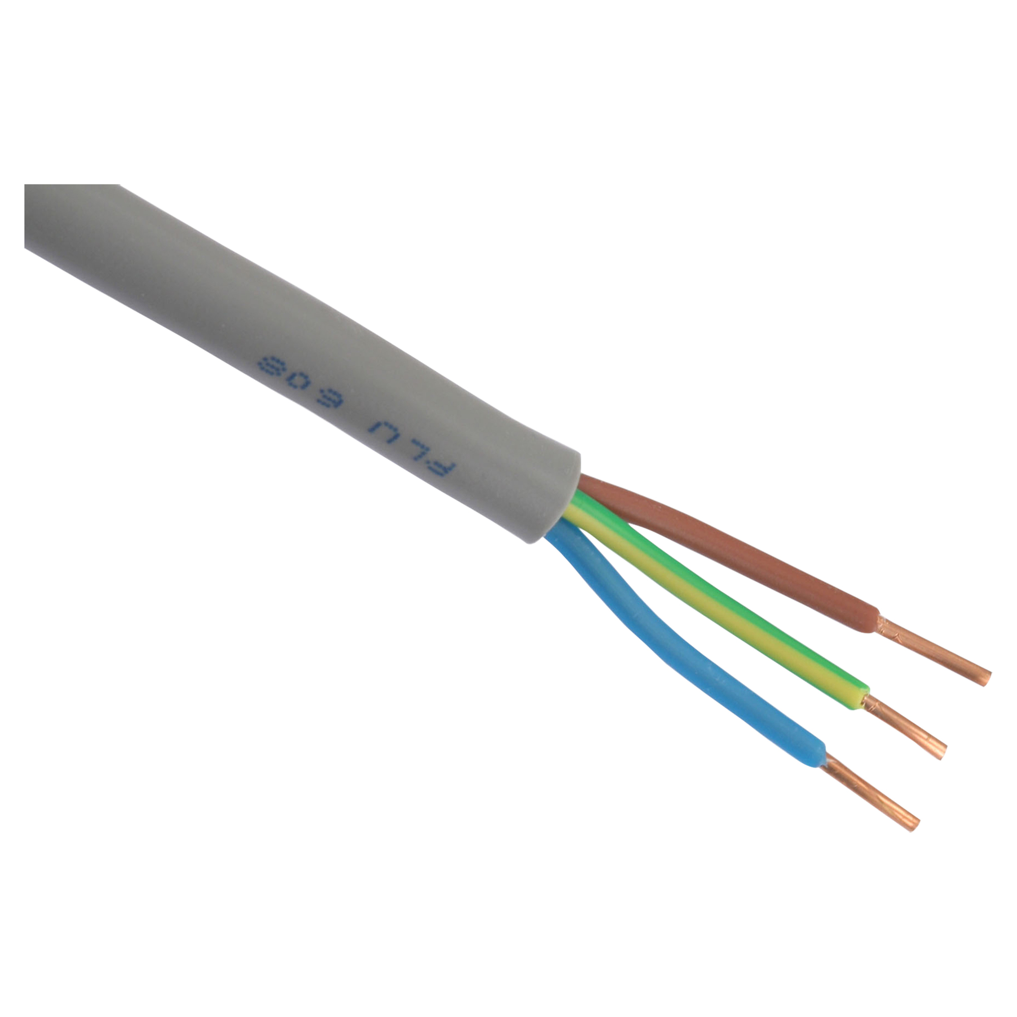 BUITENKABEL - XMVK - 3 X 2.5 MM² - 25 M - GRIJS
