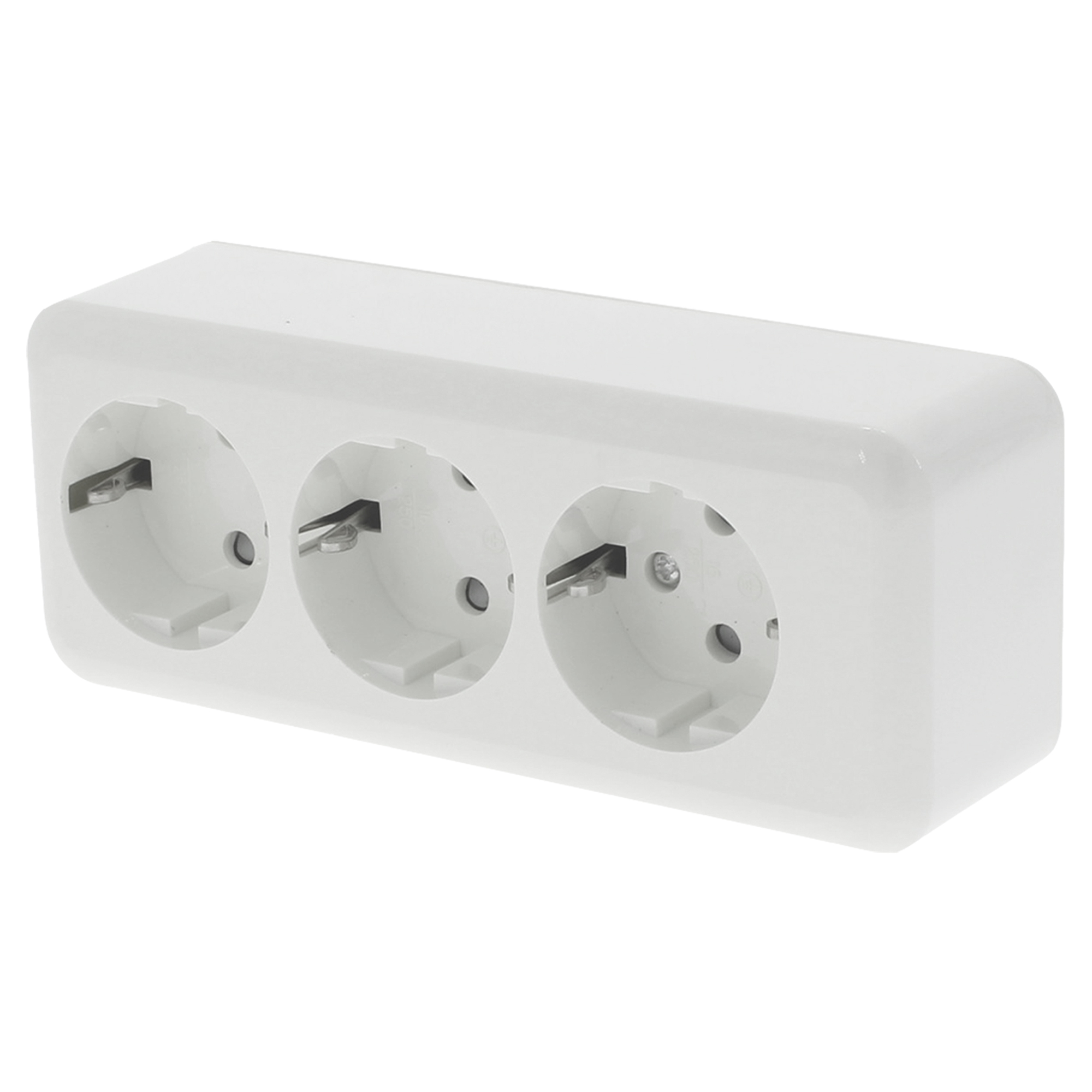 Q-LINK CONTACTDOOS - OPBOUW - 3-VOUDIG - RANDAARDE - POLARWIT