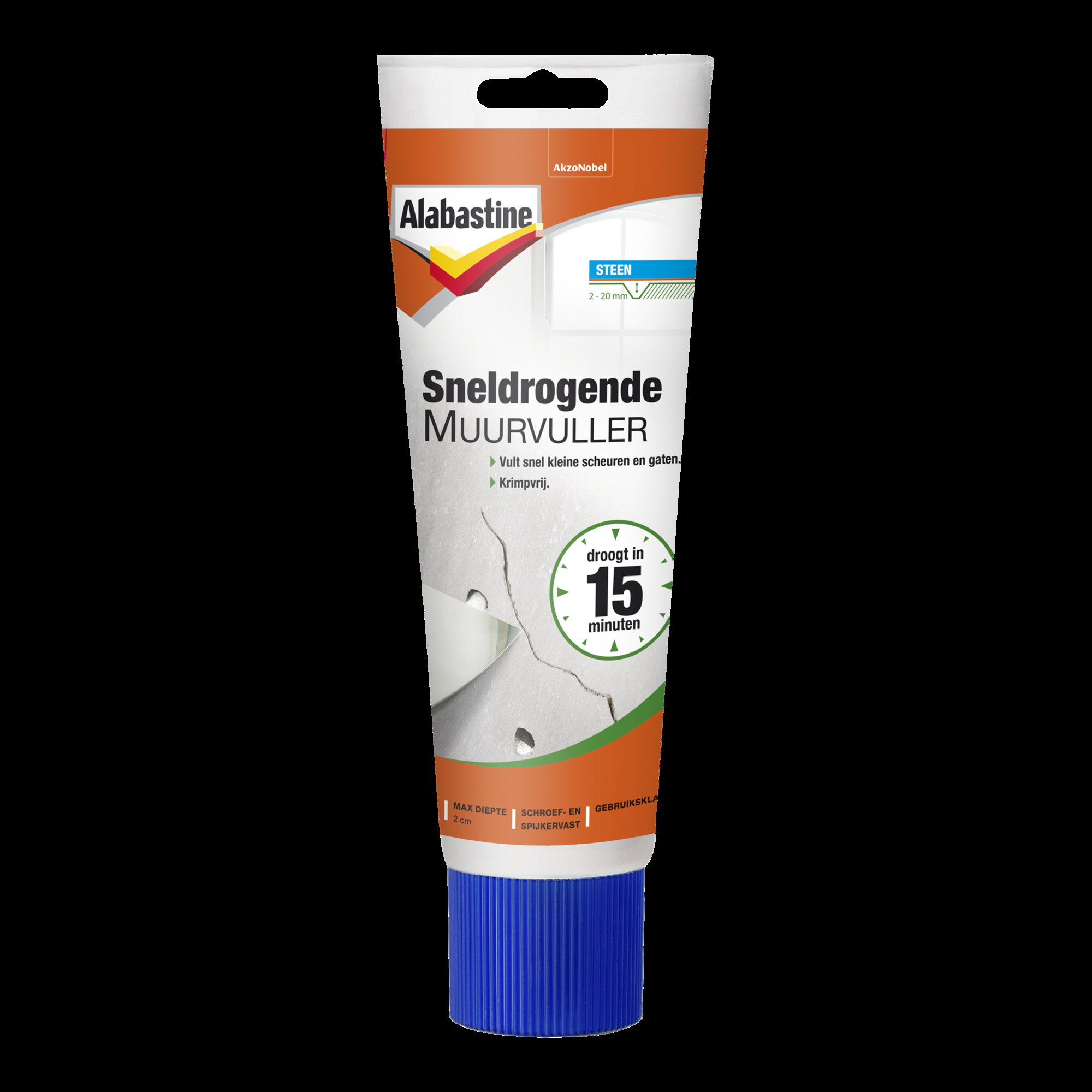 ALAB. SNELDR. MUURVULLER TUBE 330GR