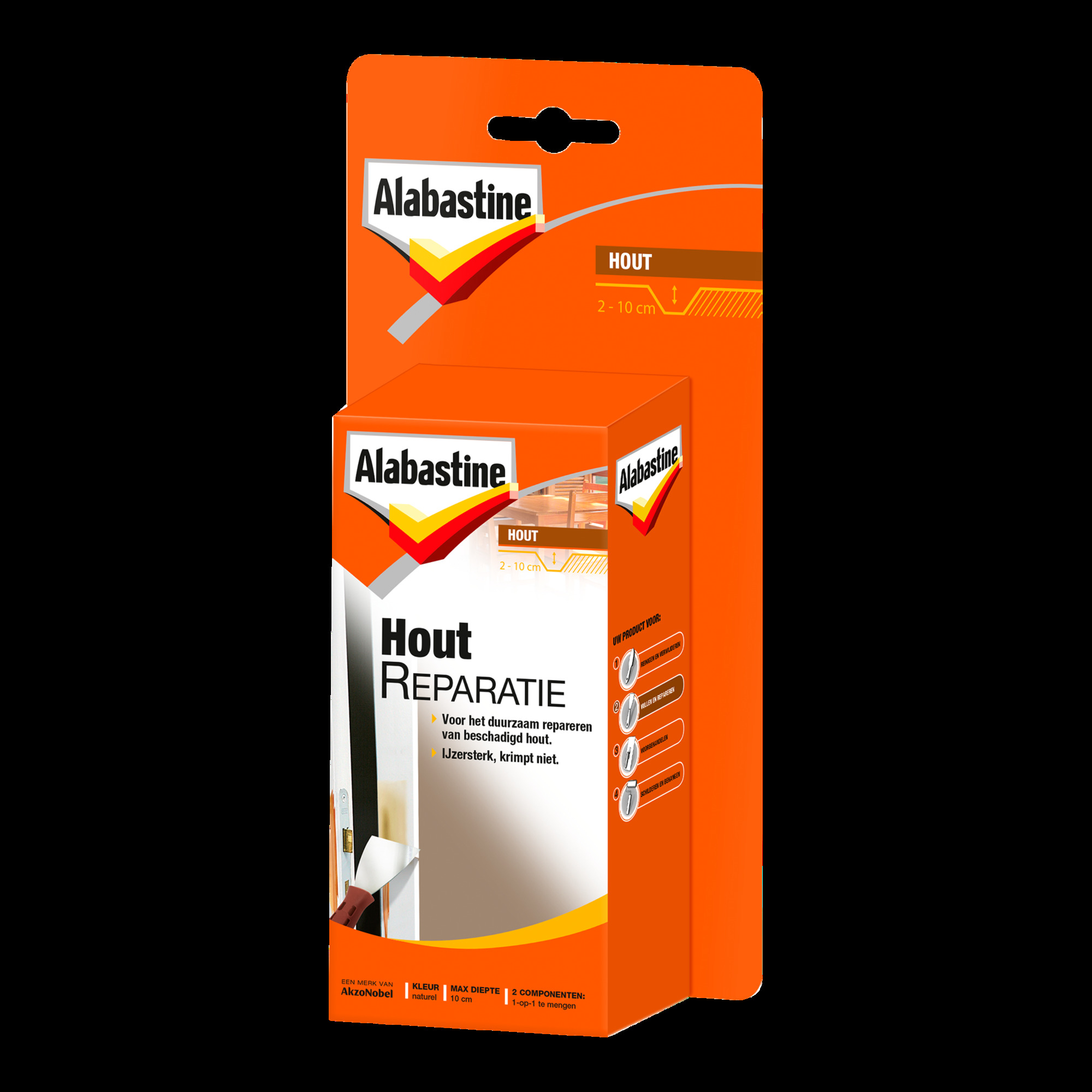 ALAB. HOUTREPARATIE SET 150GR