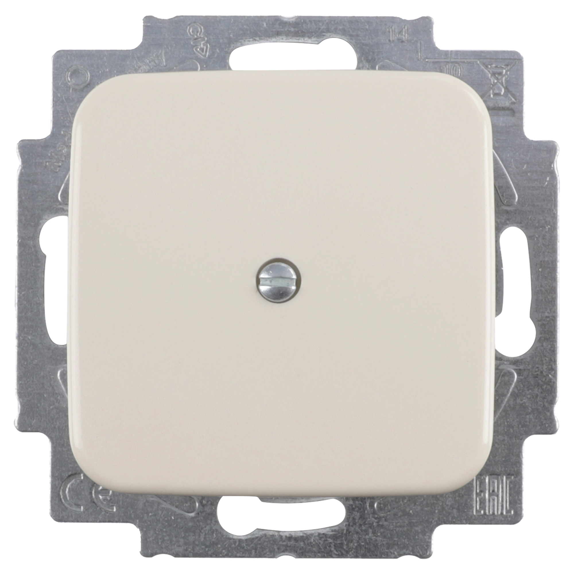 BUSCH-JAEGER SI BLINDPLAAT - INBOUW - CREME