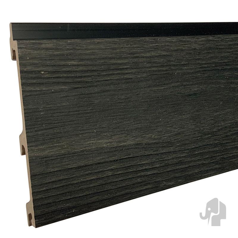 EVA-LAST COAL BLACK FSC APEX COMPOSIET BLINDE GEVELBEKLEDING STRIPES XL 24,5X152(163)X5900MM