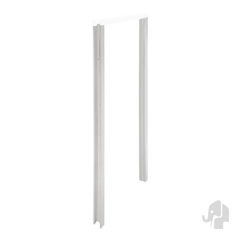 FSC STIJLENSET "RENOV8 BLANCO" 270CM T.B.V. BOVEN- LICHT/KAMERHOGE DEUR WANDDIKTE 100MM WIT RAL 9016