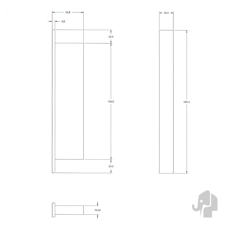 SLOTKLOS TBV SLOTGAT ROBLE LEGNO (GAVI) - Afbeelding 2